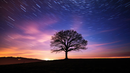 tree speed light starsの素材