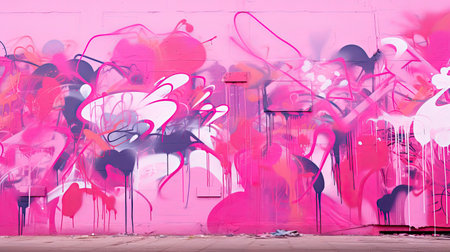 artwork graffiti pinkの素材
