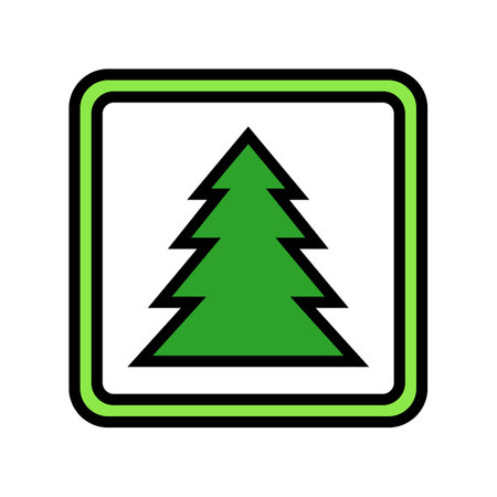 outdoor use only label product caution color icon vector illustrationのイラスト素材