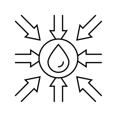 export oil industry line icon vector illustrationのイラスト素材