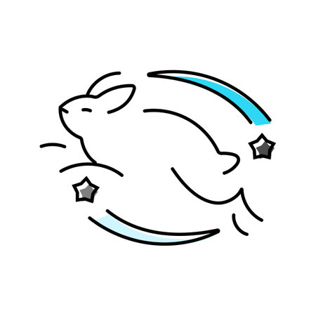 cruelty free product label warning color icon vector illustrationのイラスト素材