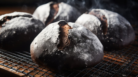 rustic flour blackの素材