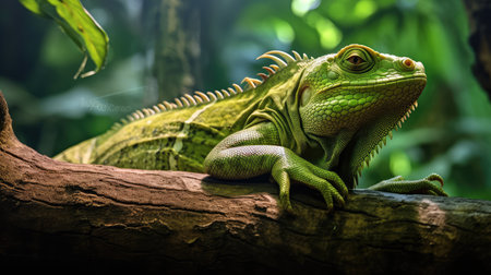lizard green basiliskの素材