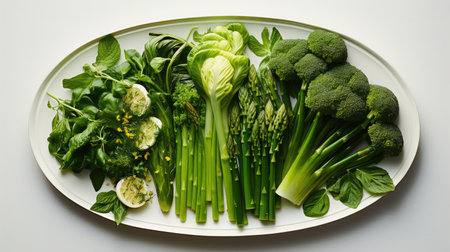 nutrition eat leafy greensの素材