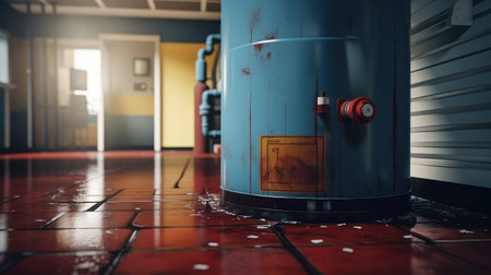 damage leaking water heaterの素材