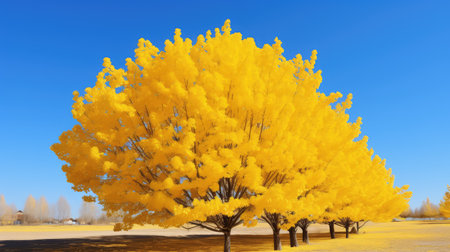 leaves ginko treeの素材