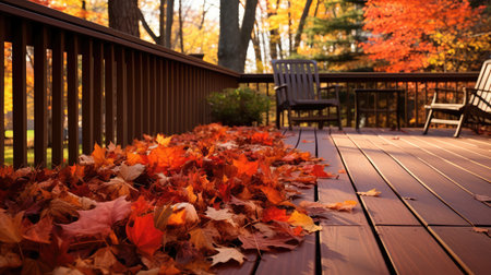 foliage fall leaf bordersの素材