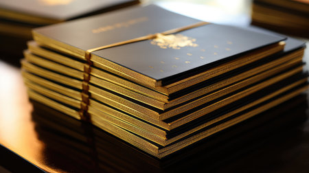 s invitation goldの素材