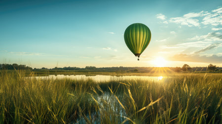 magic green ballonの素材