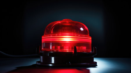 danger red alertの素材