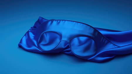 image sleep blue backgroundの素材