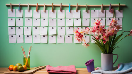 organize spring organizingの素材