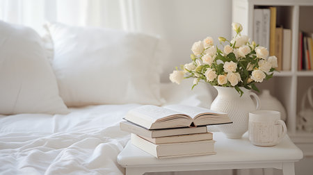 books white table bedroomの素材