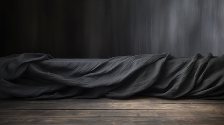 wooden black cloth textureの素材