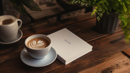 design book mockup paperbackの素材