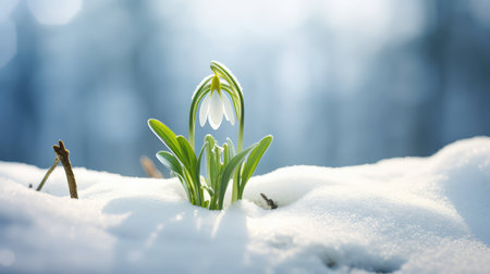 ivy winter plantsの素材