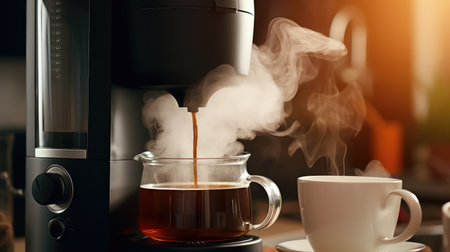 brew coffee maker officeの素材