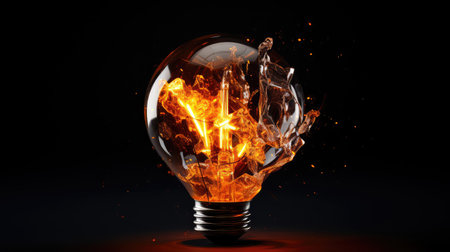 glass burnt orange backgroundの素材