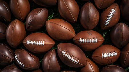 shiny football leather textureの素材