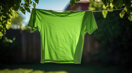 apparel green t shirtの素材