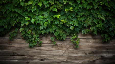 fence green wood backgroundの素材