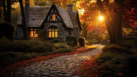 sunserene fall housesの素材