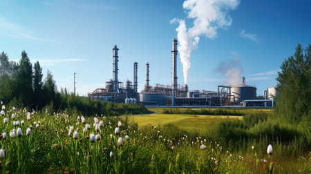 pipeline natural gas plantの素材