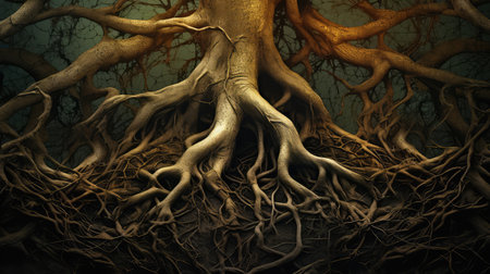 intricate tree abstractの素材