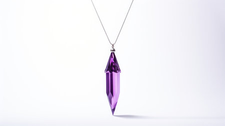jewelry amethyst white backgroundの素材