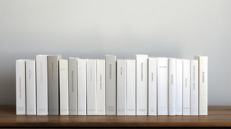 contrast white bookの素材