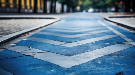 painted arrow blueの素材