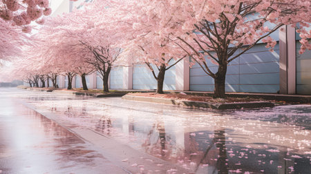 petals spring parking lotの素材