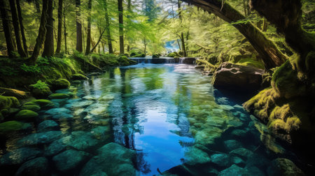 nature water springの素材