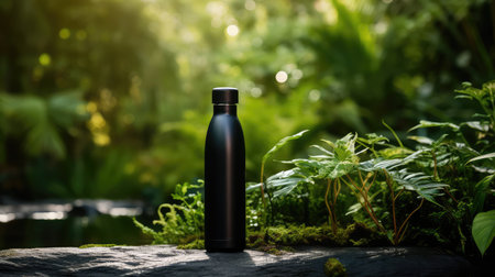eco water bottle backgroundの素材