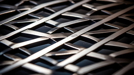 geometric texture metalの素材