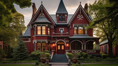 gables victorian houseの素材