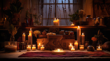 divine spiritual fireの素材