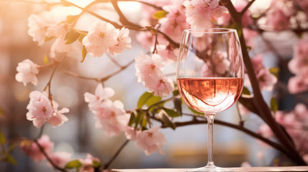 cherry spring wineの素材