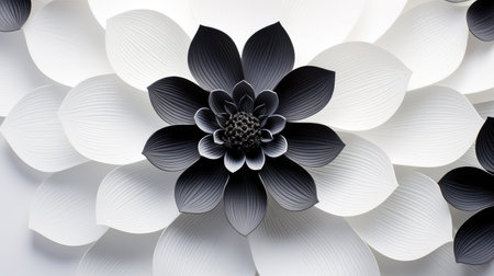 flower black keyの素材