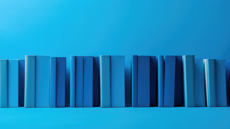 shades blue product backgroundの素材