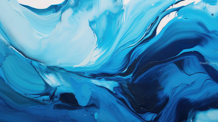 paint blue and black abstractの素材
