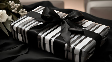 ribbon gift wrapingの素材