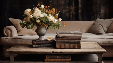 wooden coffee table furnitureの素材