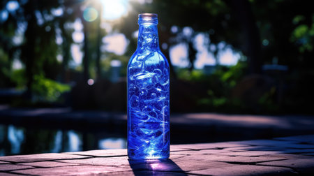 glass cobalt blueの素材