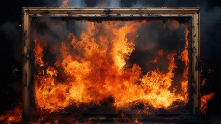 char fire frameの素材