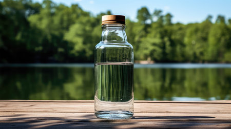 glass blank water bottleの素材