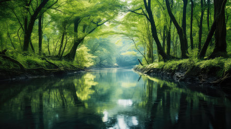 forest green bordersの素材