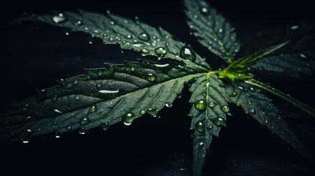 contrast canibus leafの素材