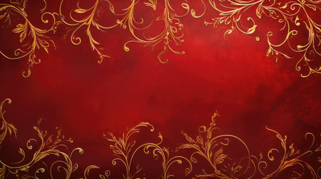 opulence red gold backgroundの素材