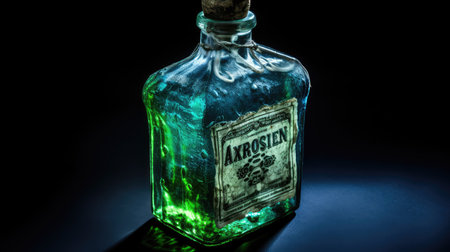 blue poison bottleの素材